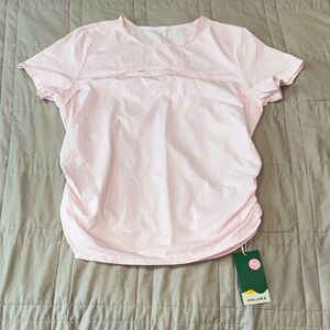 HALARA Light Pink Short Sleeve Tee | NWT